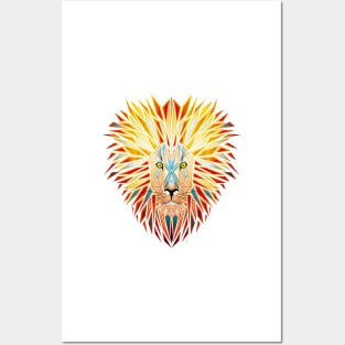 lion Posters and Art